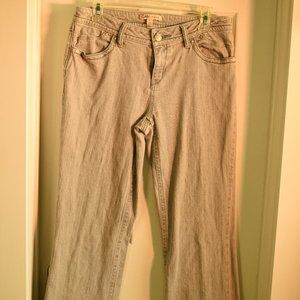 cAbi jeans gray denim bootcut